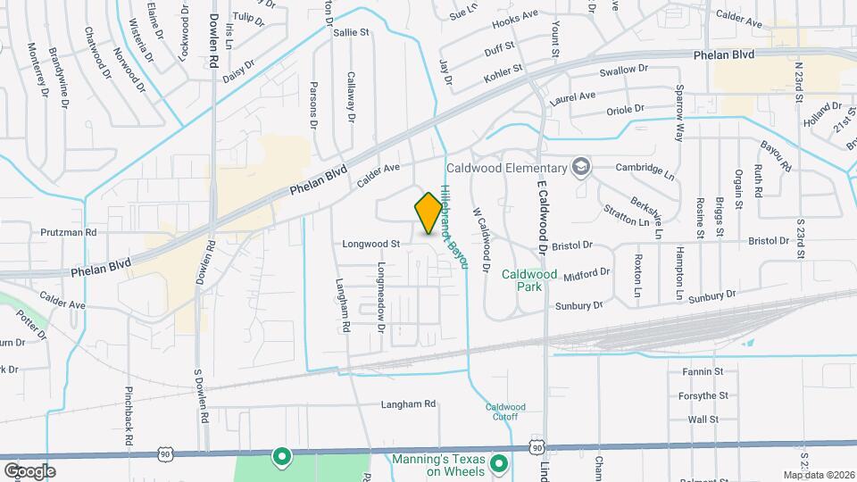 5662 Longwood St Map and Location Details