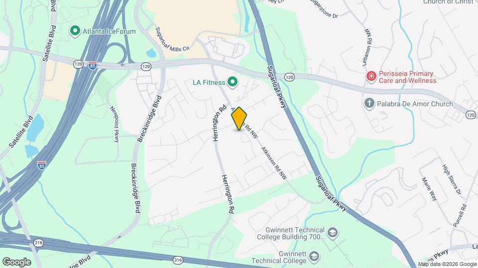 1923 Thomas Pointe Trace Map and Location Details