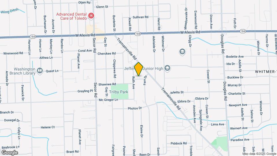 3026 Orlando Dr Map and Location Details