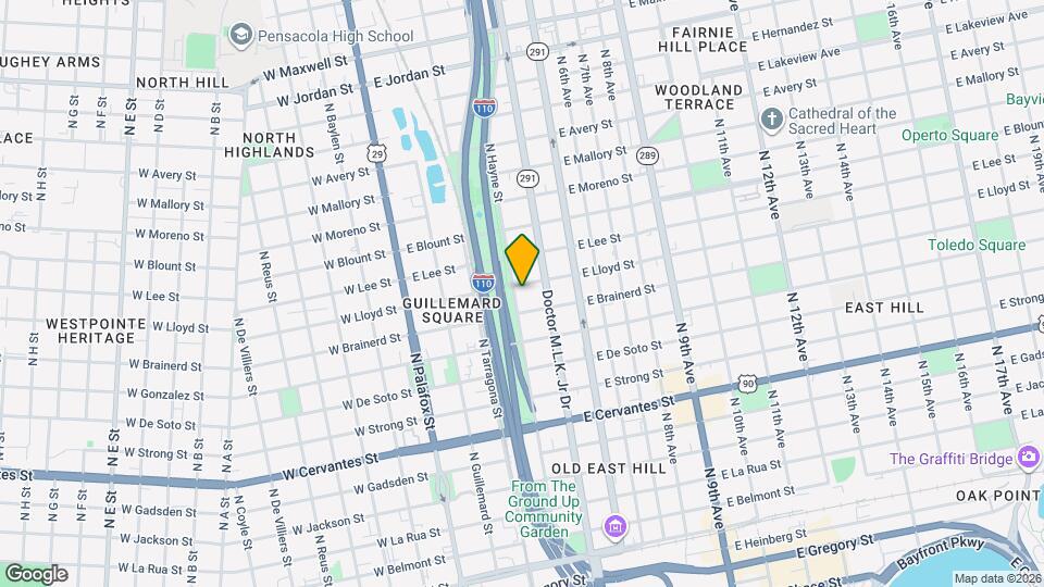 1212 N Hayne St Mapa y Detalles de la Ubicación