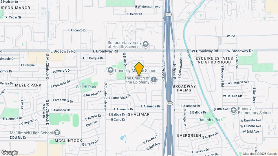 2130 E Concorda Dr Map and Location Details