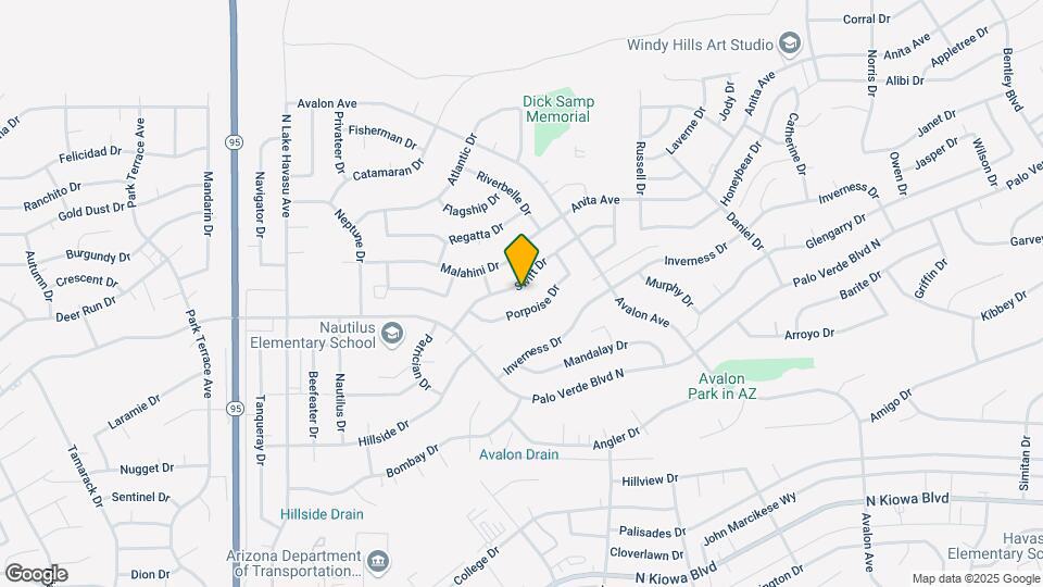 2340 Swift Dr Map and Location Details