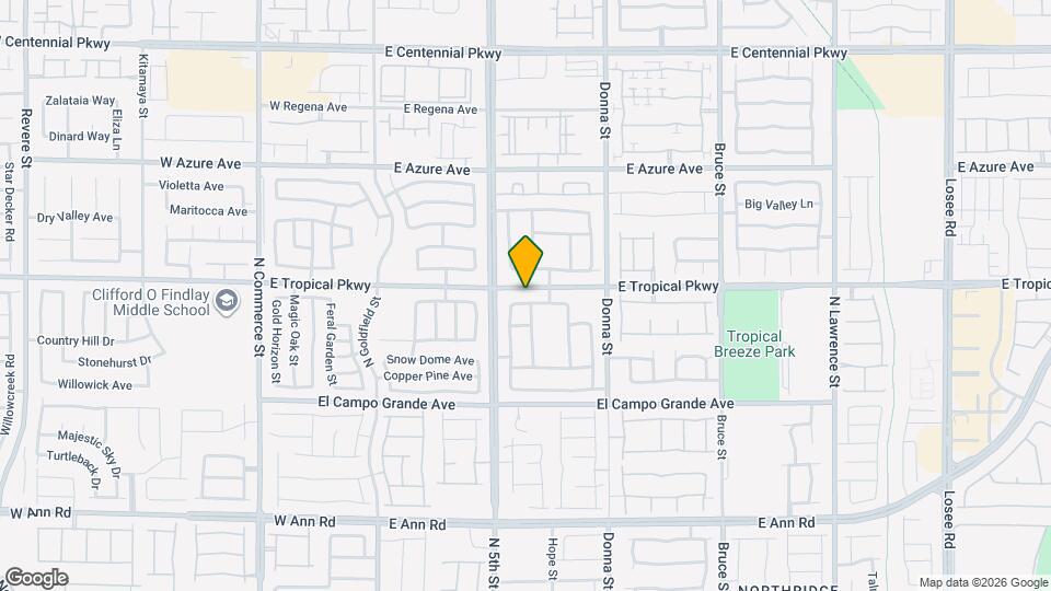 528 E Riding Crop Ave Mapa y Detalles de la Ubicación
