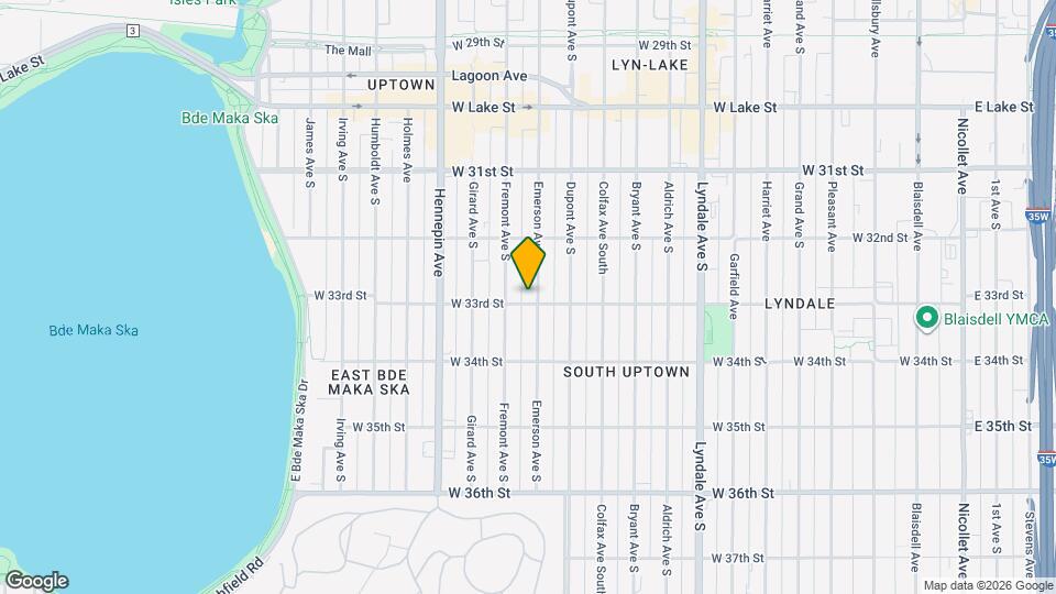 3252 Emerson Ave S, Unit 3 Mapa y Detalles de la Ubicación