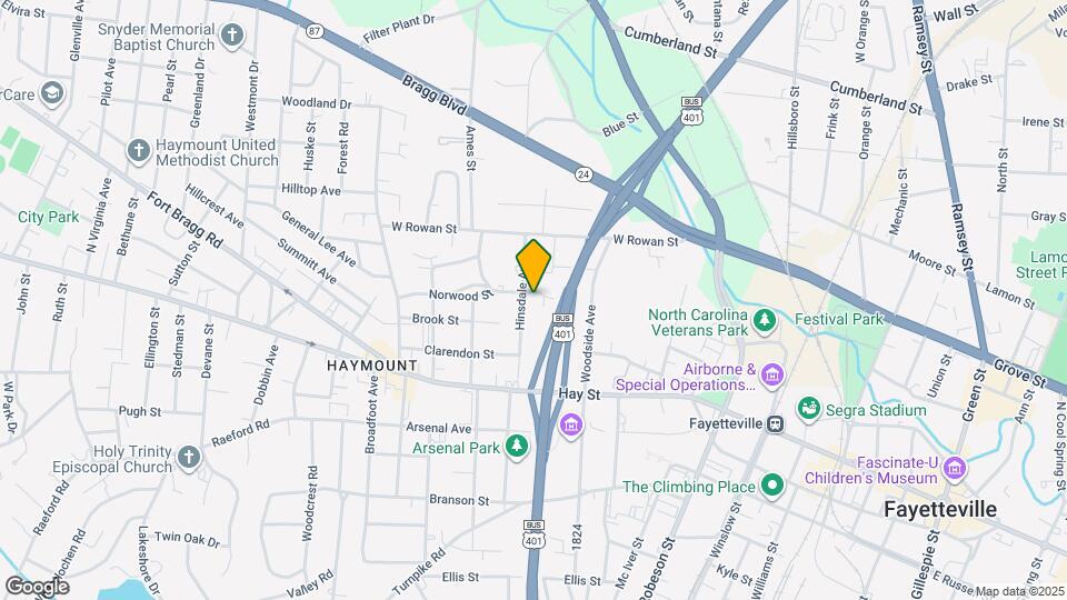 817 Norwood St Map and Location Details