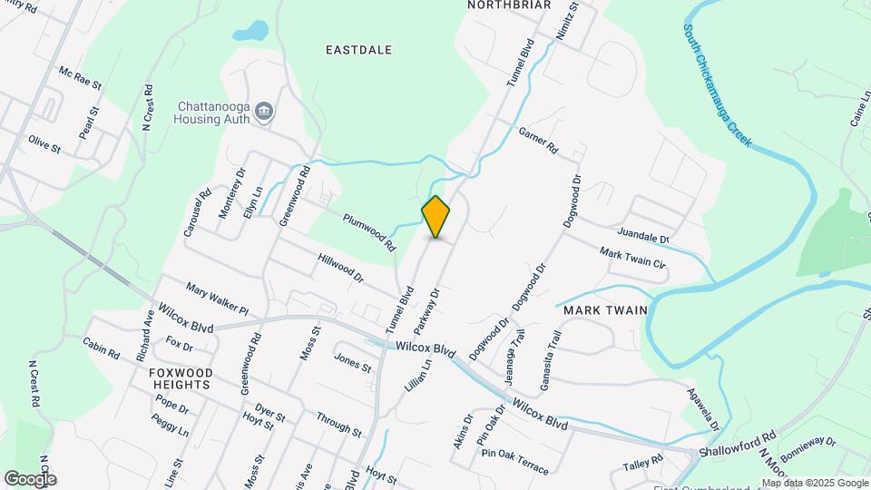 1830 Tunnel Blvd Mapa y Detalles de la Ubicación