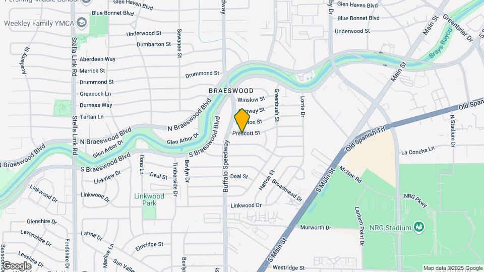3125 Prescott St Map and Location Details