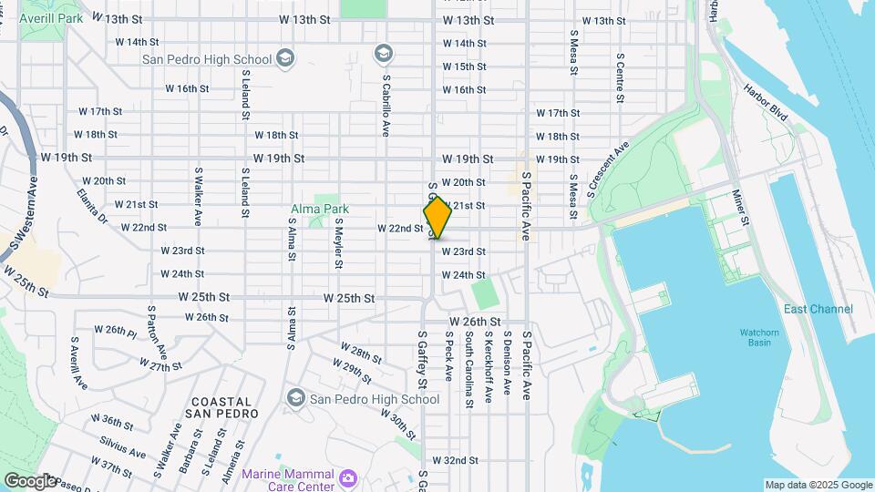 690 W 23rd St Map and Location Details