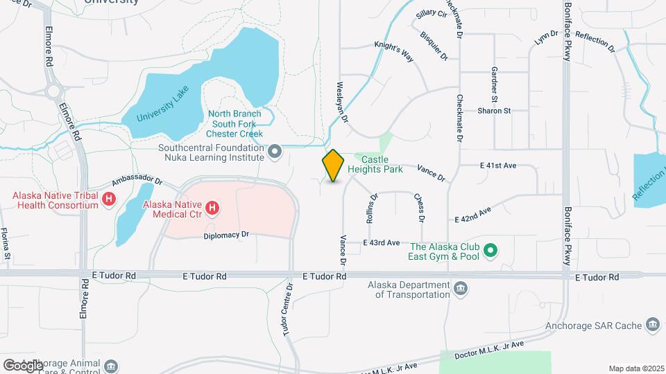 4106 Vance Dr Map and Location Details