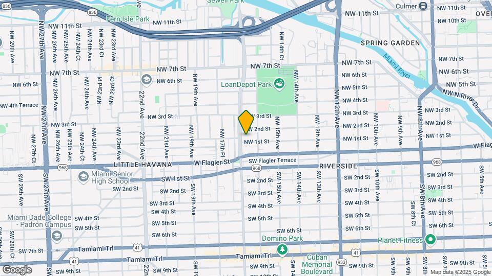 1653 NW 1st St Map and Location Details
