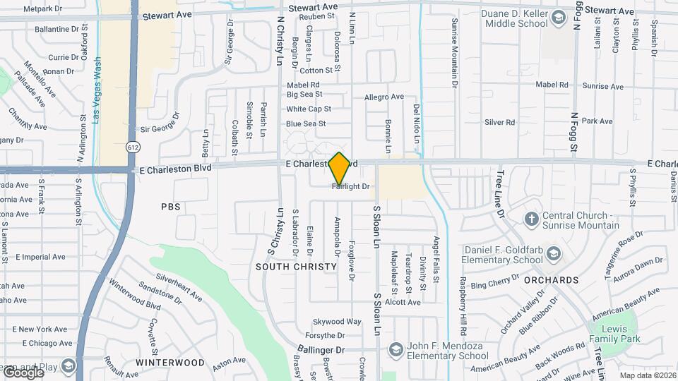 5683 Fairlight Dr Map and Location Details