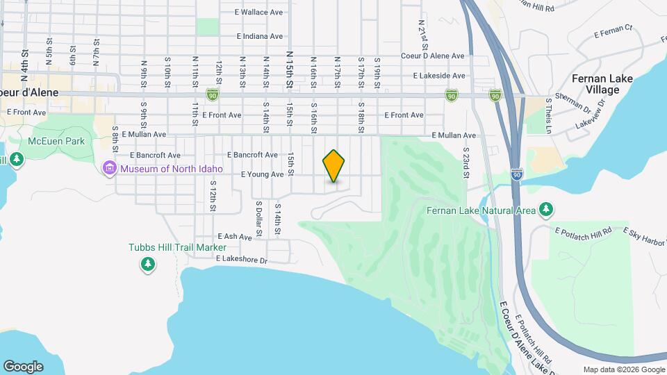 1621 E Lost Ave Map and Location Details