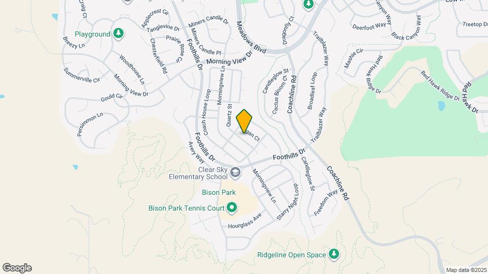 1852 Quartz St Map and Location Details