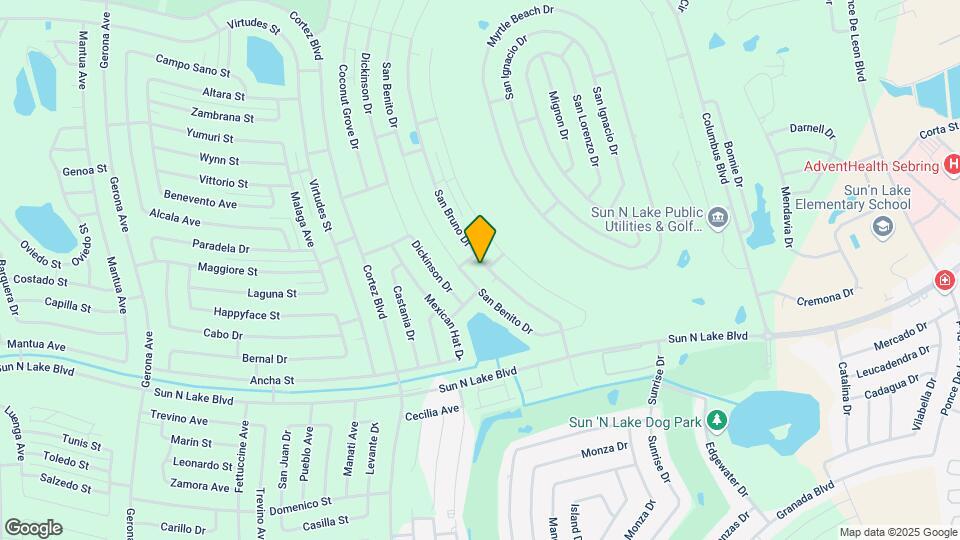 7004 San Bruno Dr Map and Location Details