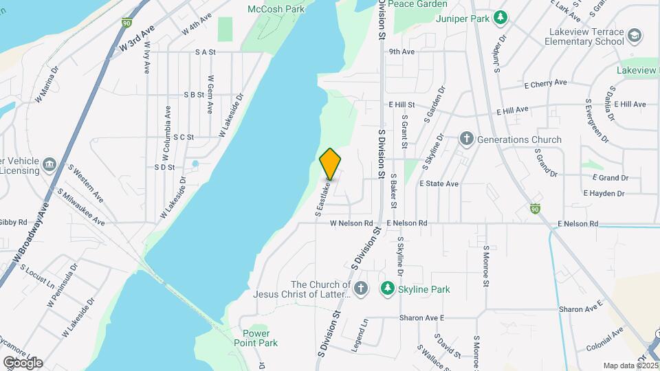 1131 S Eastlake Dr Map and Location Details