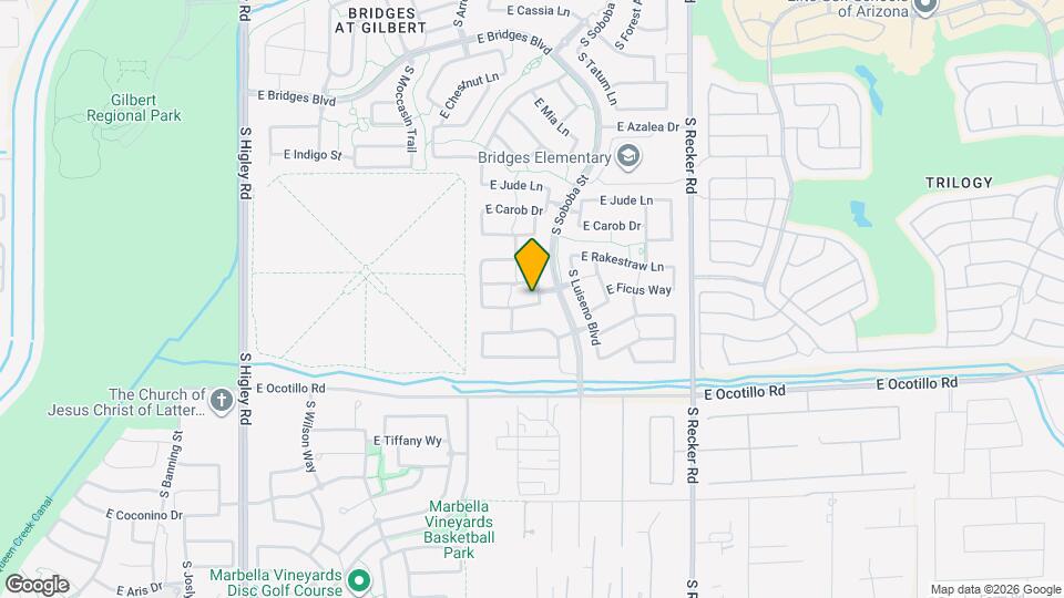 3710 E Lodgepole Dr Map and Location Details