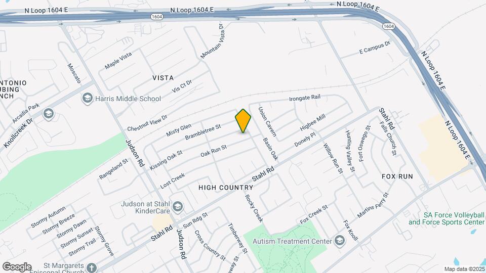 5959 Oak Run St Map and Location Details