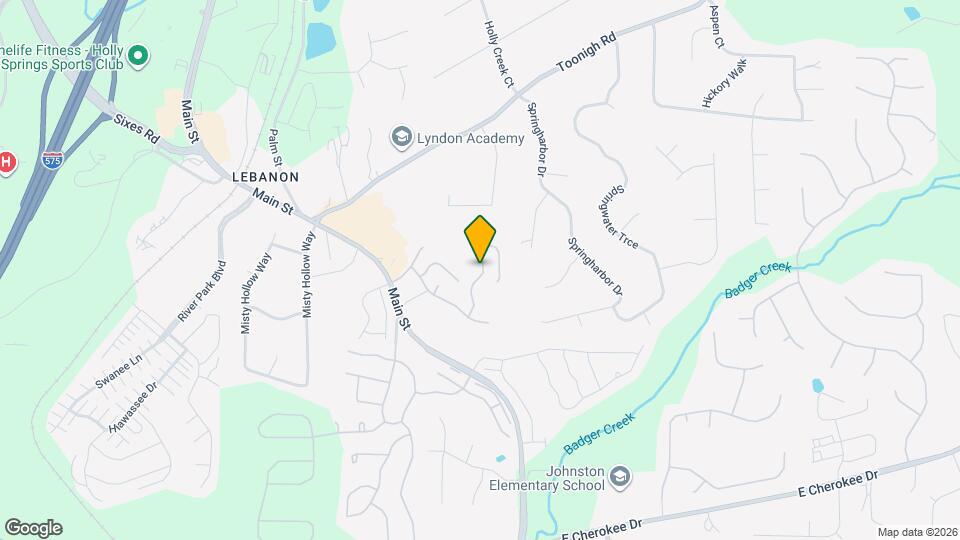 531 Fox Creek Crossing Map and Location Details