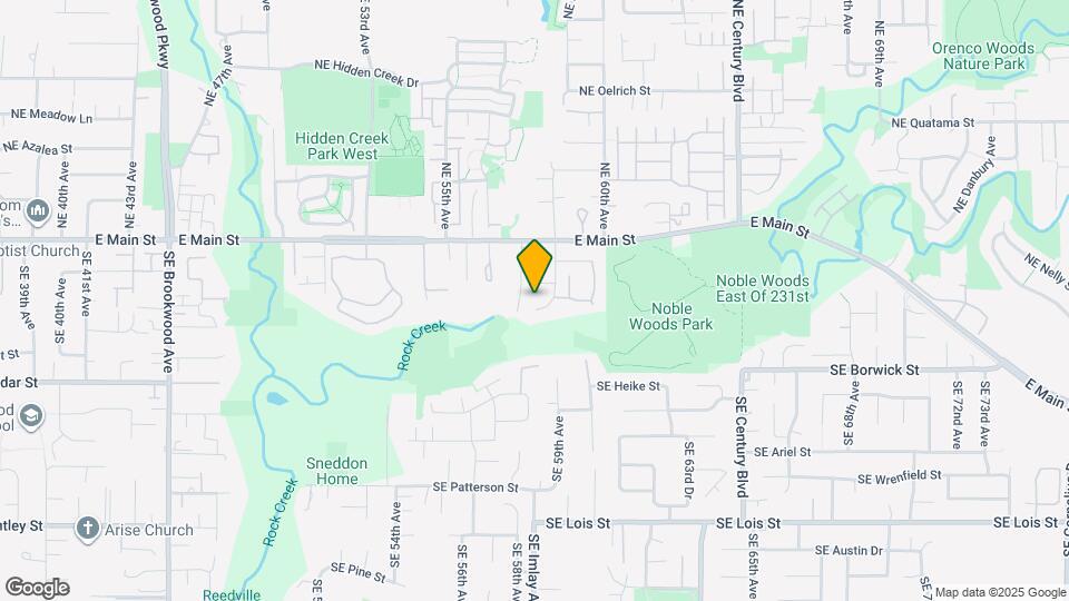 351 SE 58th Ct Map and Location Details