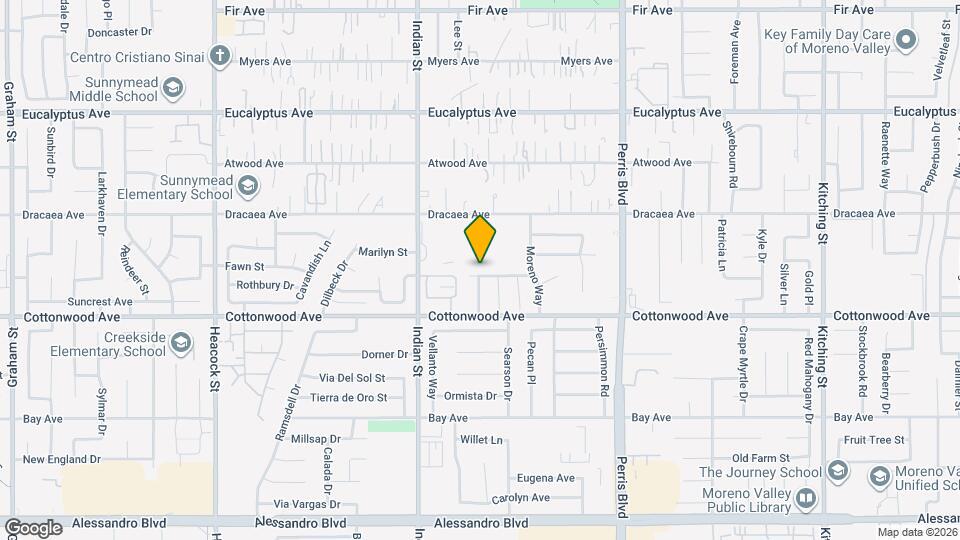 24650 Myrna St Map and Location Details