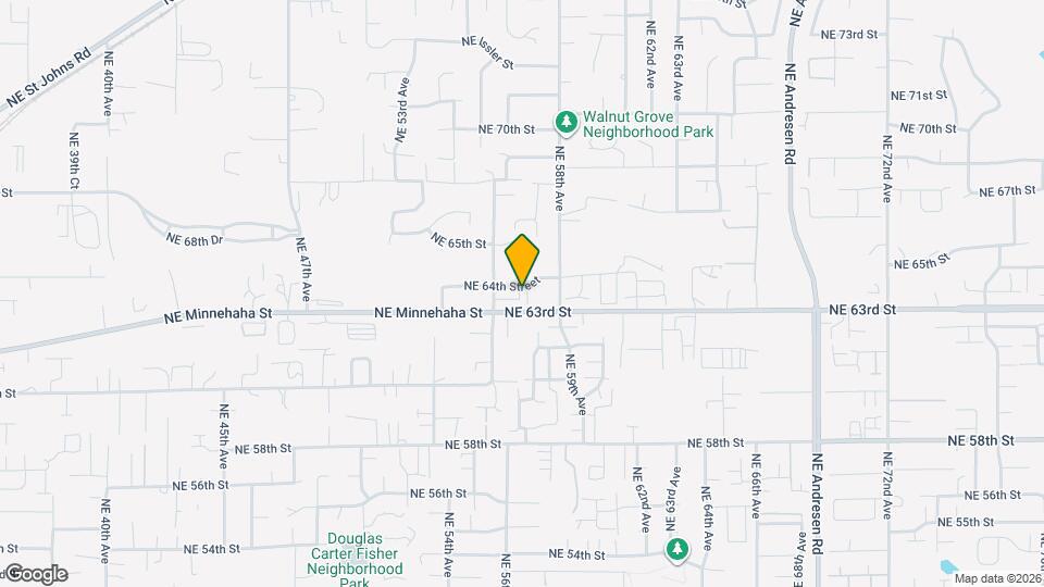 5621 NE 64th Street Map and Location Details