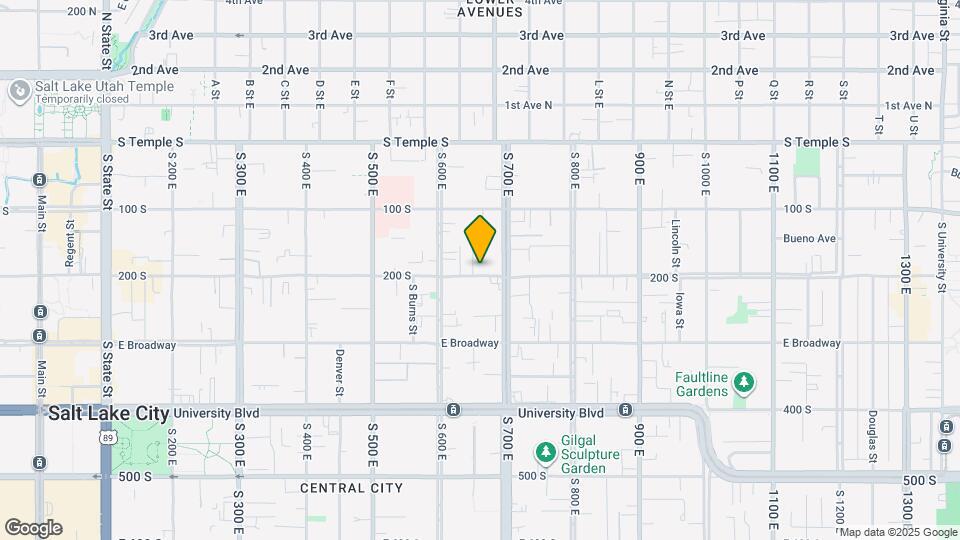 151 S Heather St Map and Location Details