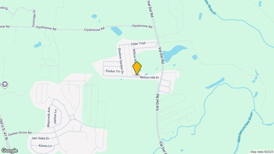 4221 Nelson Hill Pl Map and Location Details