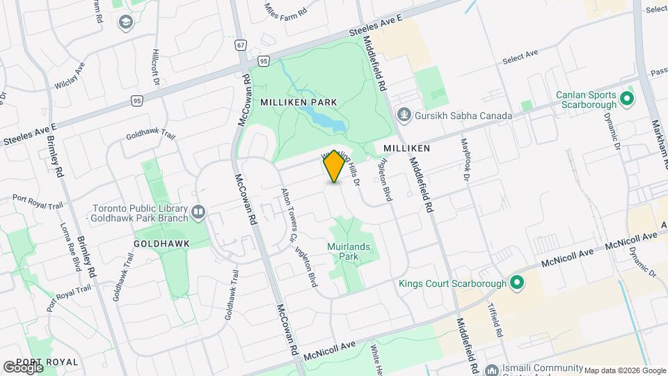 82 Muirlands Dr Map and Location Details