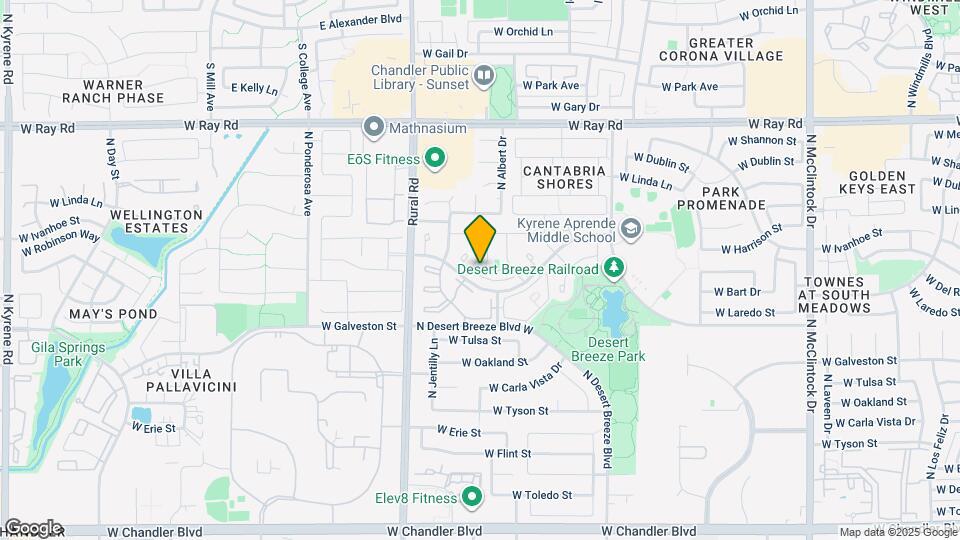 4753 W Monterey St Map and Location Details