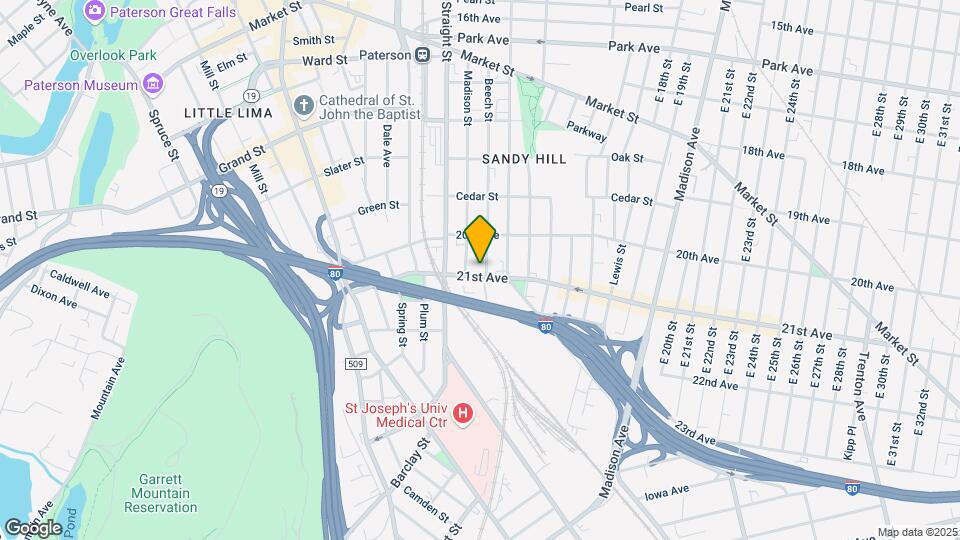 217 21st Ave, Unit 1 Map and Location Details
