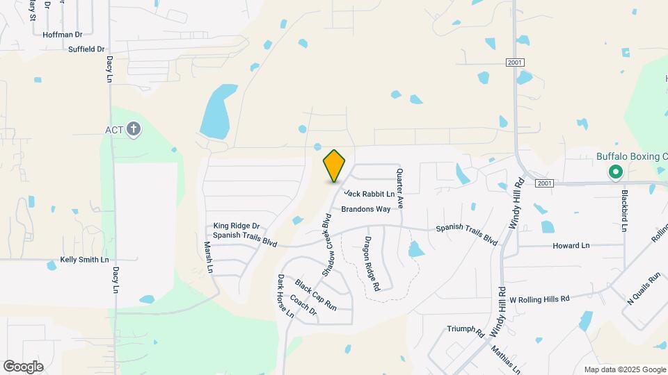 1121 Shadow Creek Blvd Map and Location Details