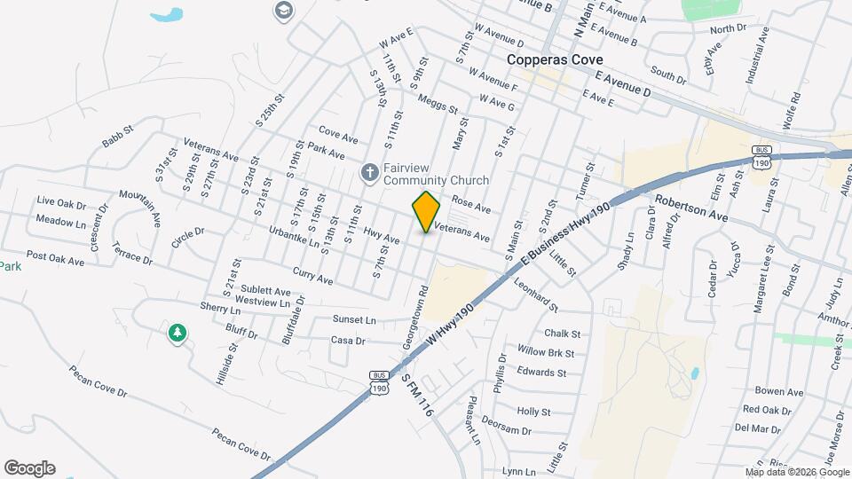 1007 S 3rd St Map and Location Details