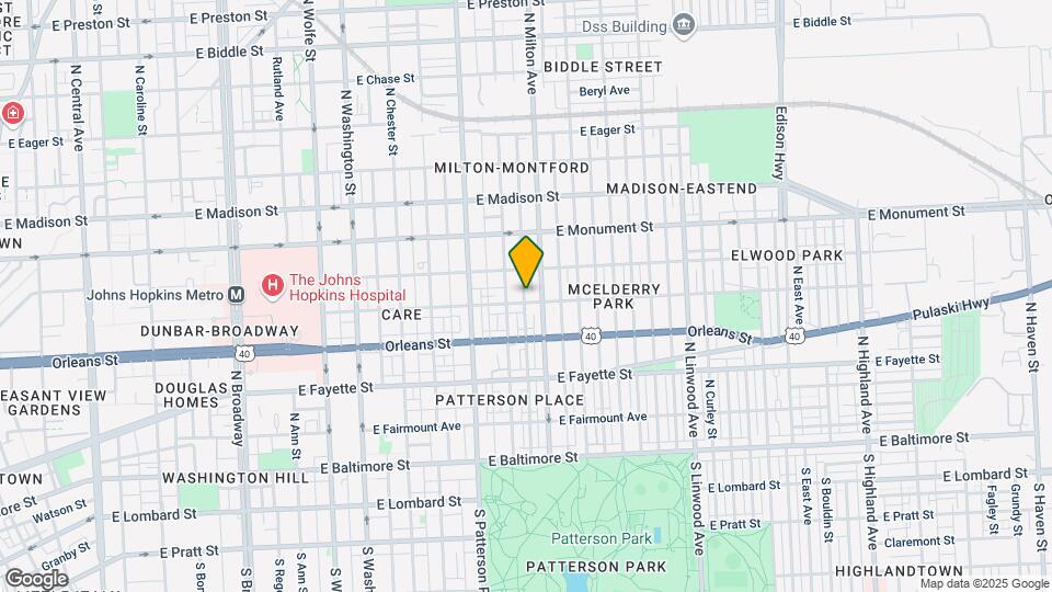 2426 Jefferson St Map and Location Details