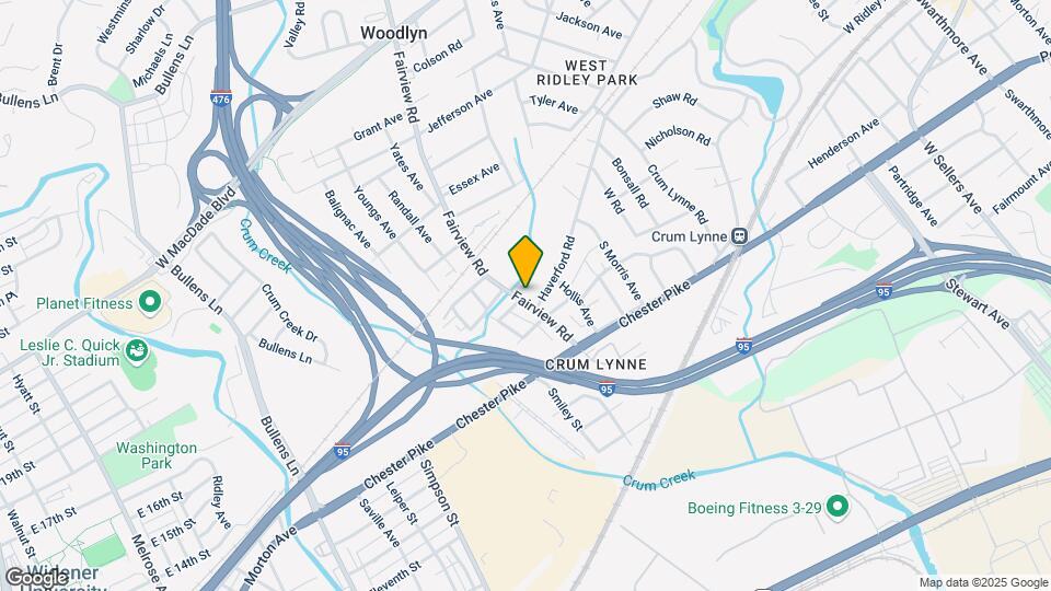214 Fairview Rd, Unit 1 Map and Location Details