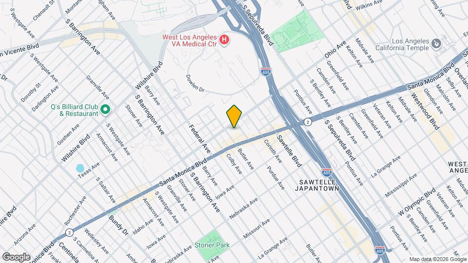 11408 Ohio Ave, Unit 5 Mapa y Detalles de la Ubicación