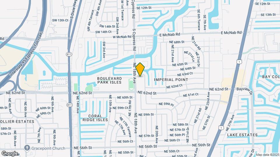 6263 NE 19th Ave, Unit 1032 Map and Location Details