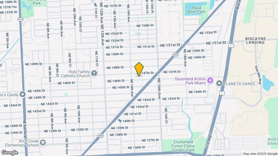 1455 NE 146th St Map and Location Details