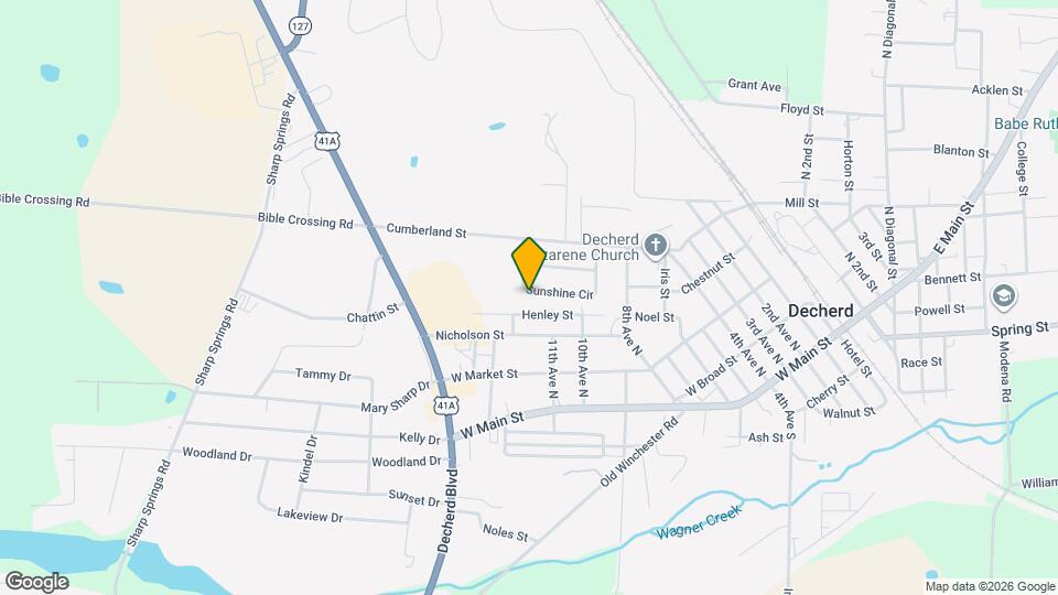 255 Sunshine Cir Map and Location Details