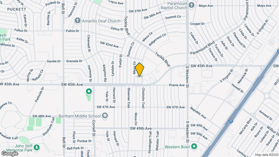 4470 Ridgecrest Cir Map and Location Details