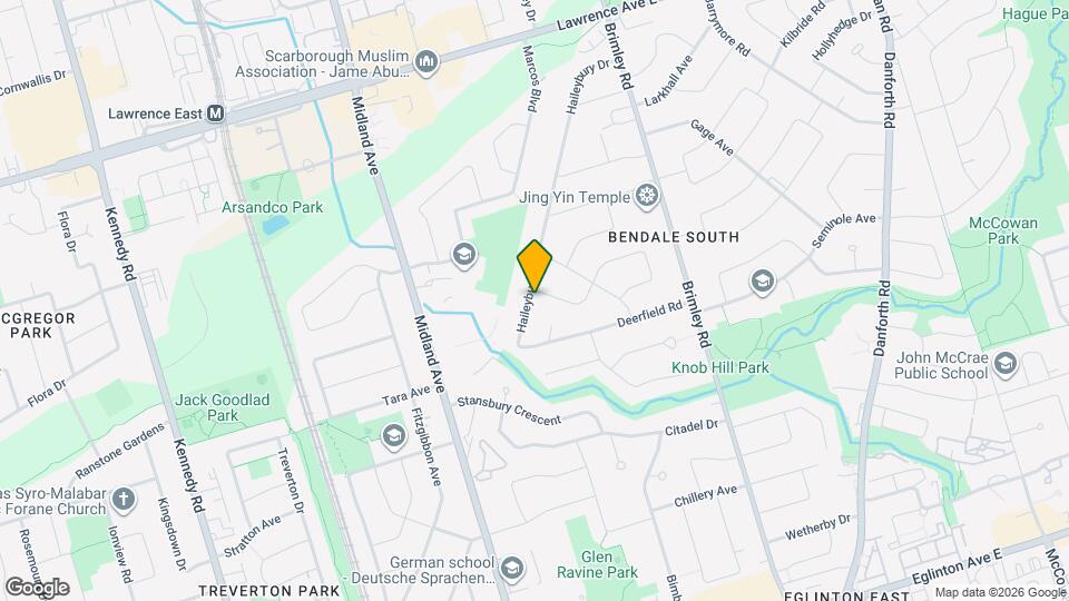 27 Haileybury Dr Map and Location Details