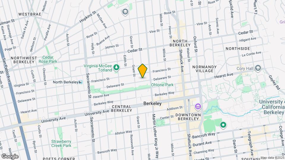 1823 Delaware St Map and Location Details