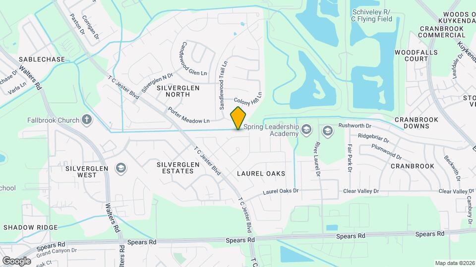 2218 Laurel Birch Dr Map and Location Details