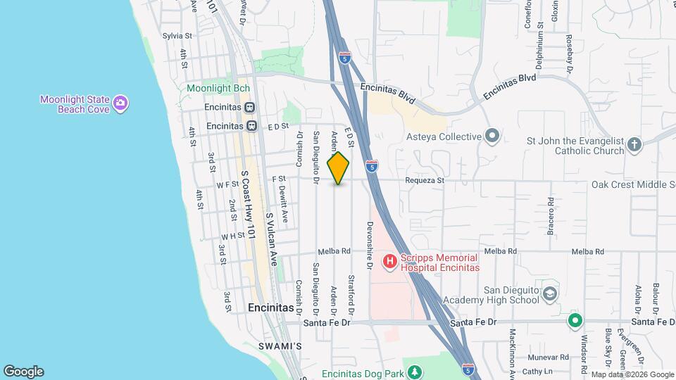 721 Arden Dr Map and Location Details