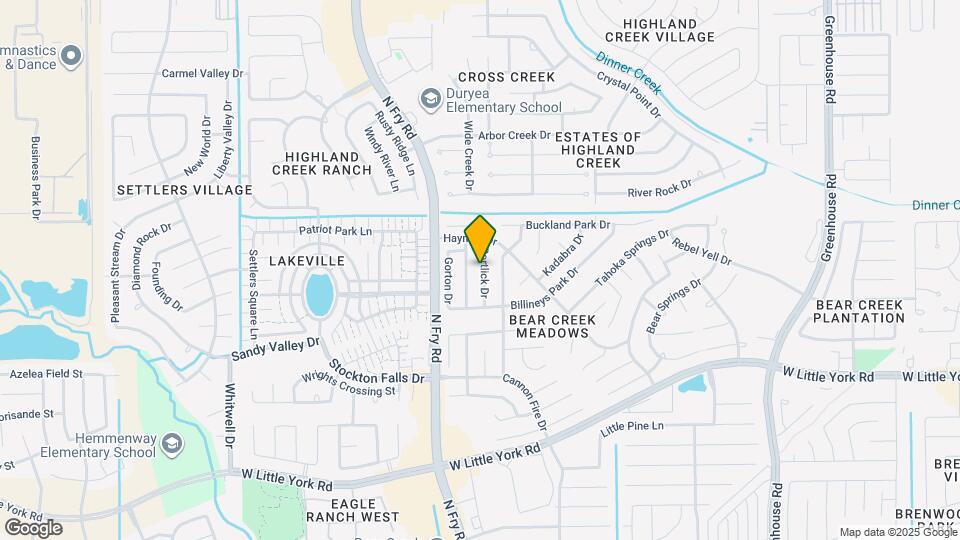 6607 Portlick Dr Map and Location Details