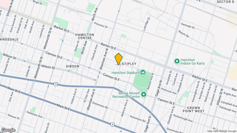 73 Barnesdale Ave N Map and Location Details