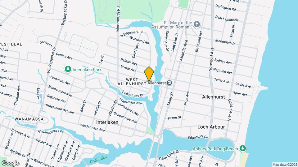 502 Corlies Ave Map and Location Details