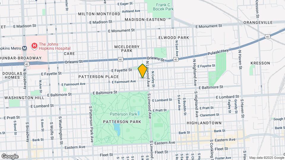 2808 E Fairmount Ave Map and Location Details