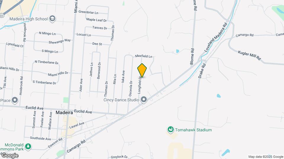 7236 Longfield Dr Map and Location Details