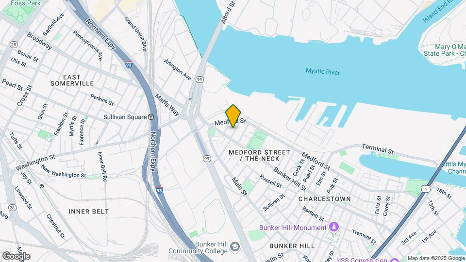 96 Baldwin St, Unit Baldwin St Charlestown Mapa y Detalles de la Ubicación
