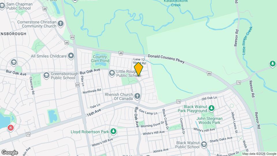 2626 Bur Oak Ave Map and Location Details